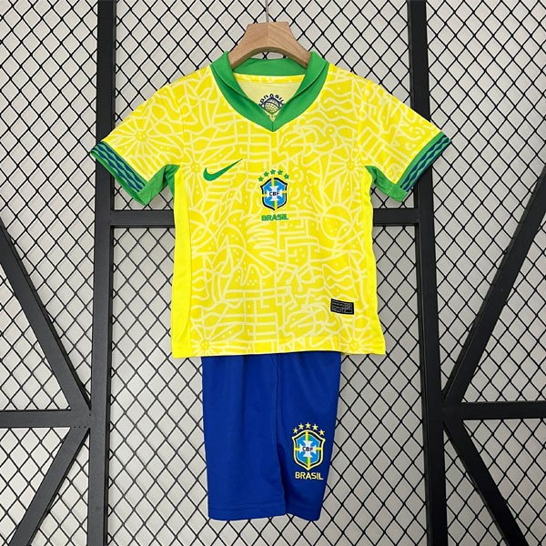 Camiseta Brasil 1ª Niño 2024